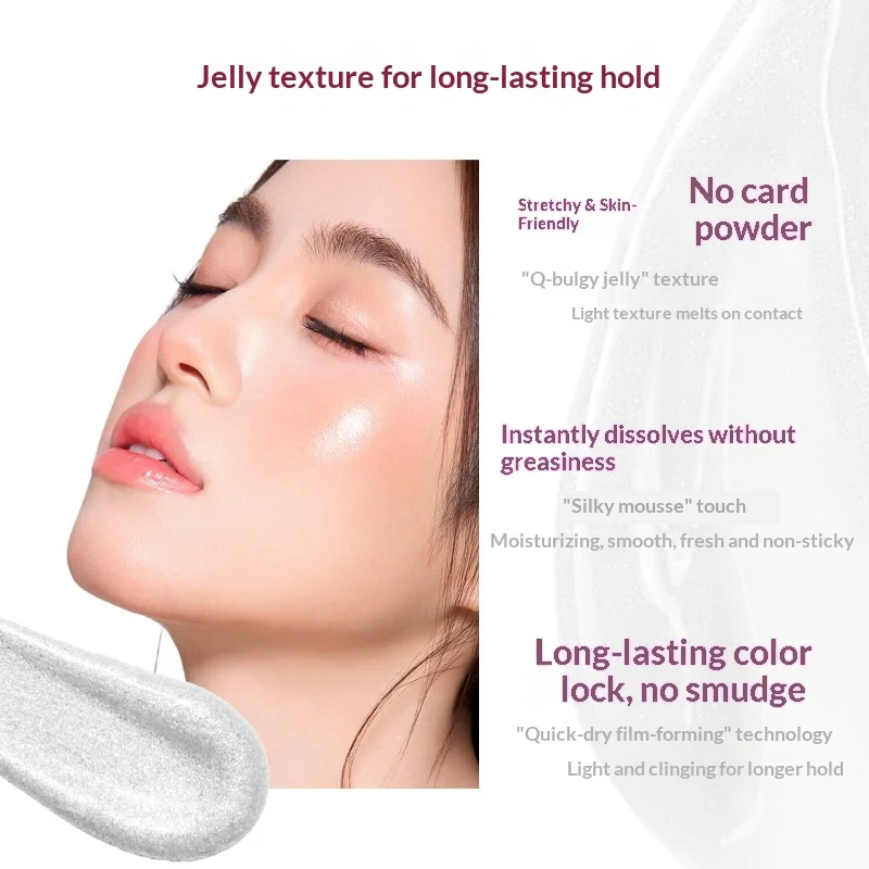 RMT Multi-Effekt All-in-One Illuminating Jelly Eyeshadow Stick Highlighter Stick Lippenpflege Voll und Langanhaltend Wasser-Glanz Multi