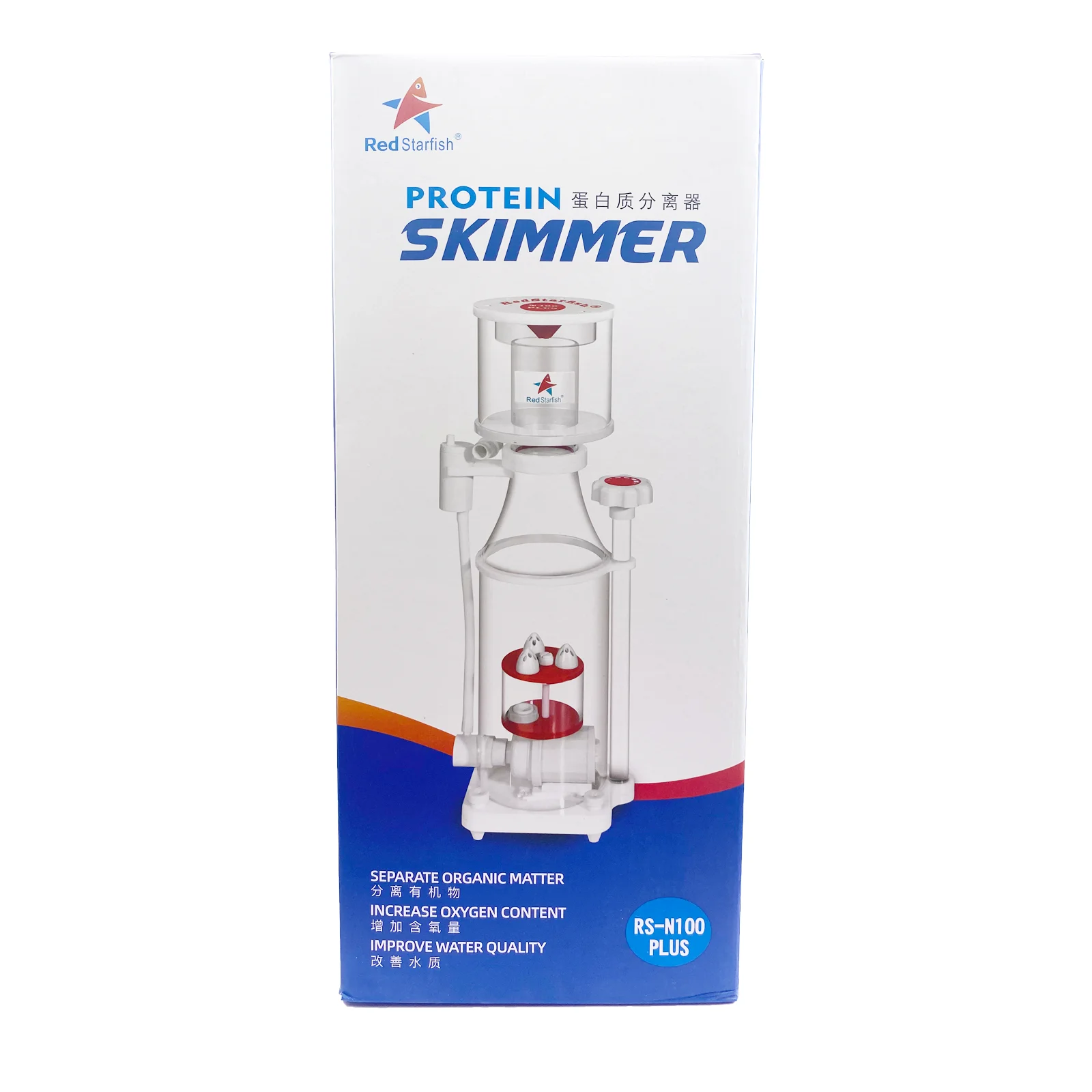 

Red Starfish RS-N100 PLUS DC Pump, Internal Protein Skimmer, Max Litre 200-400L, 110-240V, Aquarium, New Product