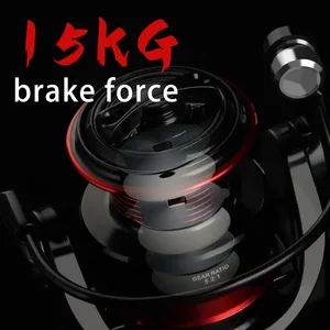 Haut Ton-Carretel swivel water salt water, 1000 2000 3000 4000 5000 6000 7000, 5.2: 1.13 + 1bb, 19-33lbs Drag System Main Main Sales 7000 - №5