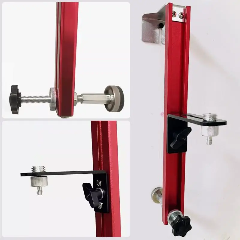 300/400mm Laser Level Wall Mount Bracket Ceilin Mount Line Laser Adapter Positioning Holder Adjustab Lifting and Lowering Rocker