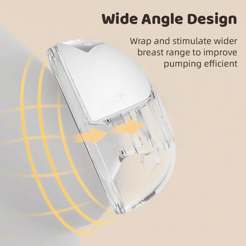 Pompa ASI elektrik dapat dipakai 4 mode kolektor susu level isap dengan kapasitas 210ml pompa payudara dengan bebas BPA