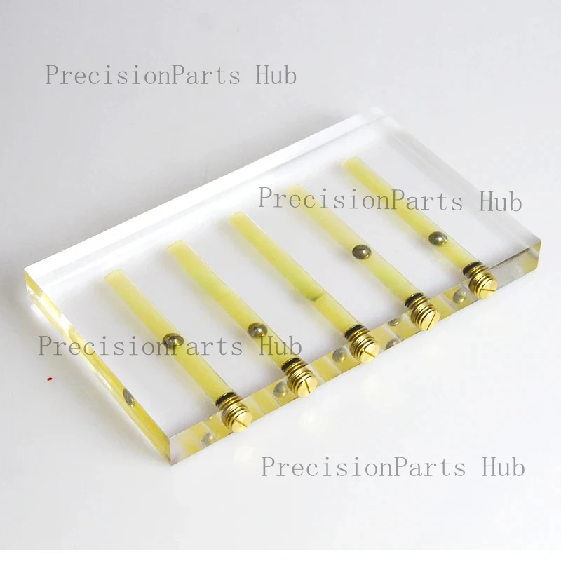 Automobile Oil Quality Comparator Comparator Gearbox Oil Viscosity Tester Demonstration Stand Test Tool Glass