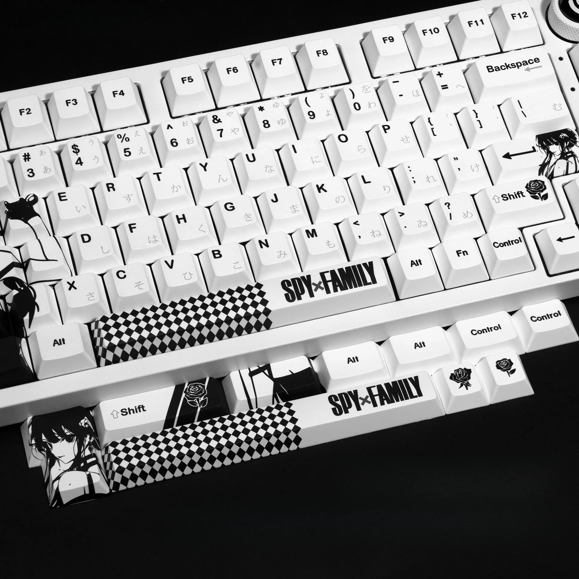SPY×FAMILY Yor Forger 134  Keycaps PBT Key Caps for Mechanical Keyboard Game Customize