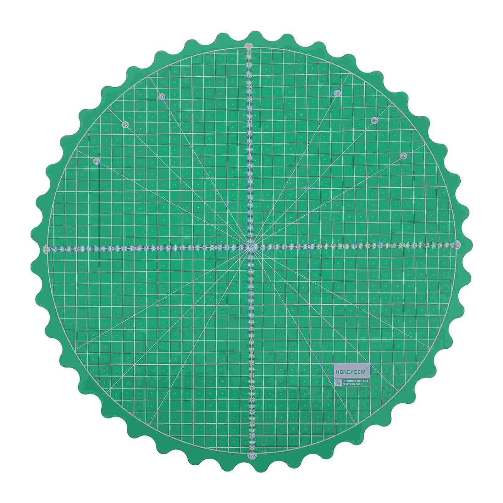 Mat Rotary Cutting Sewing Circle Rotating Self Gridded Board Non Craft Table Protection Fabric Projects Turntable Cutting Mat