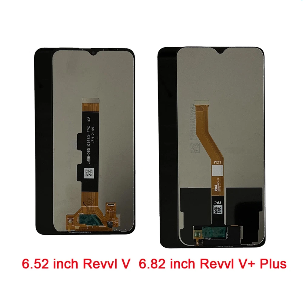 Para T-MOBILE REVVL V 4G pantalla LCD Sensor de pantalla táctil digitalizador montaje pantalla de repuesto T-MOBILE REVVL V + Plus Sensor LCD