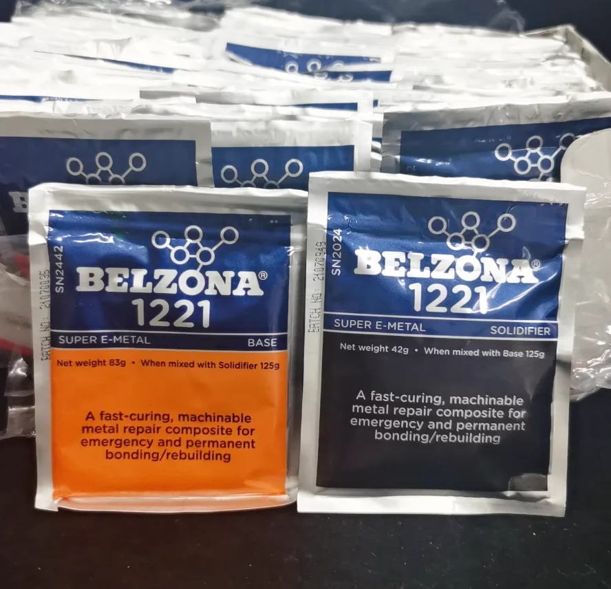 FOR Belzona 1221 Super E-Metal 125g Kit Repair Composite Fast Cure Emergency Repair