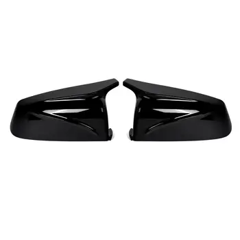 適用於BMW E60 E61 E63 E64 F01/F02/F03/F04 F06 F07 F10 F11 F12 F13 535i 550i 640i 650i 側視鏡蓋裝飾條 10 最佳銷售 BMWE60後視鏡蓋 - №2