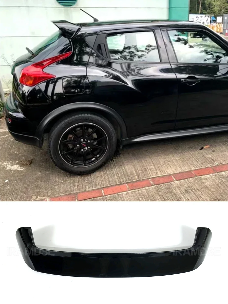 

Car Roof Wing for Nissan JUKE Spoiler 2008-2015 White Rear Tail Fin