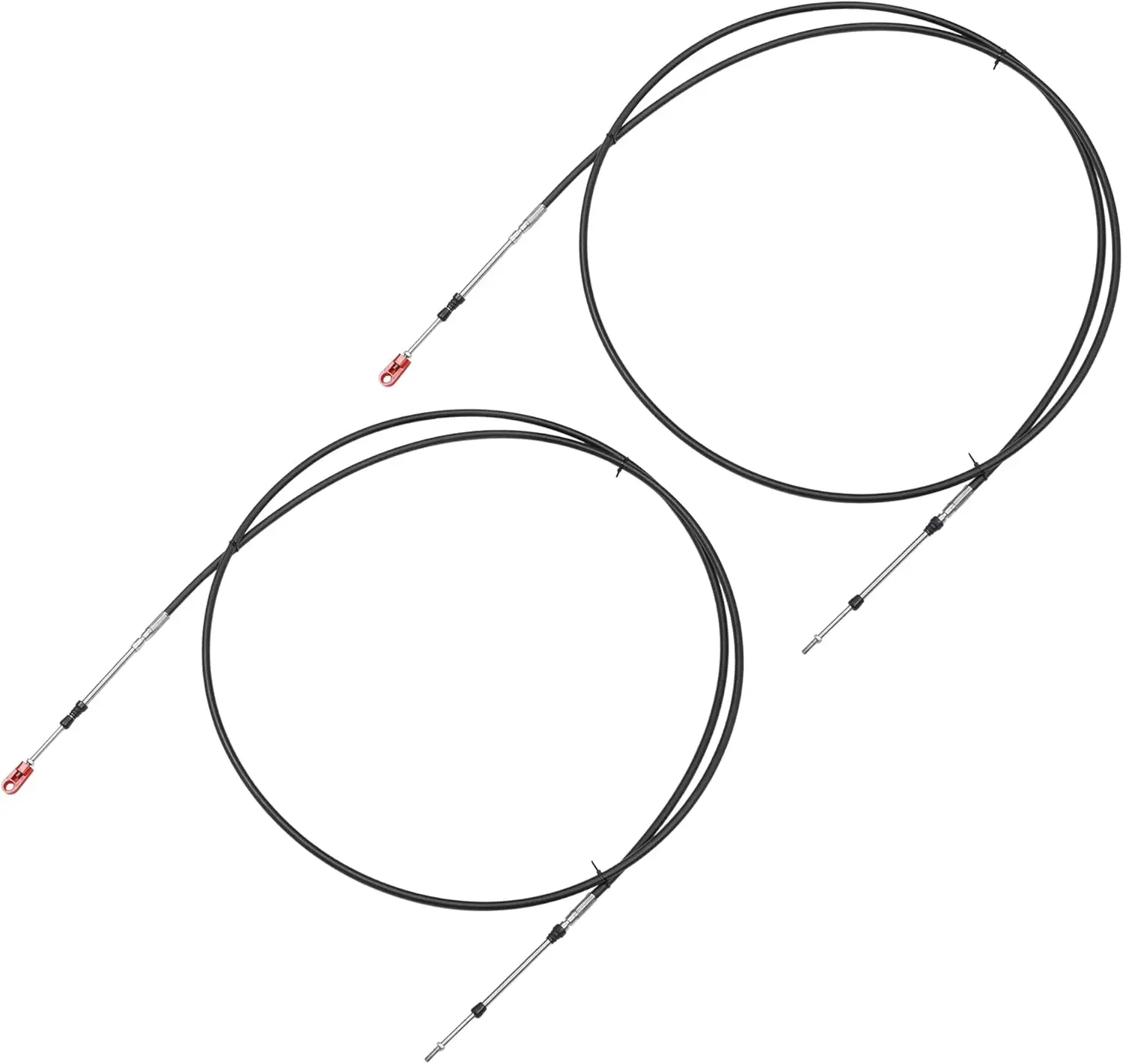 

2 шт., 10 футов, 118 дюймов, морской тип, 3300/33C, кабель дистанционного управления переключением дроссельной заслонки с прокладкой для подвесного двигателя Yamaha, лодочного двигателя S