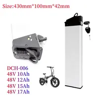 DCH-006 48V Battery Pack 17Ah 15Ah 12Ah 10Ah for MX01 LAFLY X3 JINGHMA R7 R5, for 48V 1000W 750W 500w Motors.