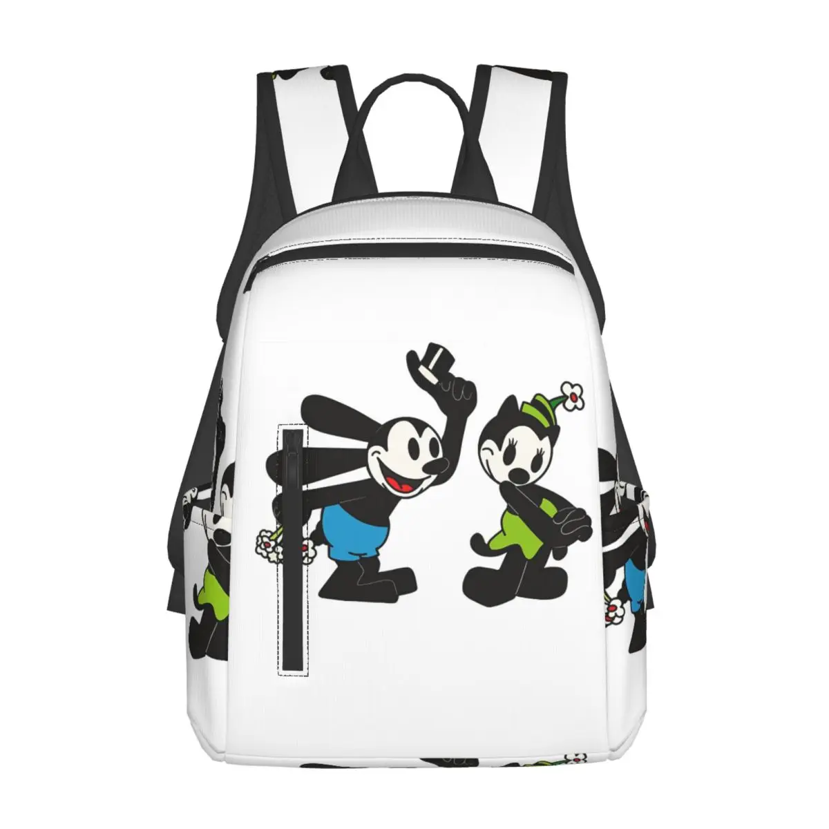 

Funny Love Oswald And Ortensia Backpack Daypack Large Capacity Boys Girls BookBag School Bag Shoulder Bags for Men Women