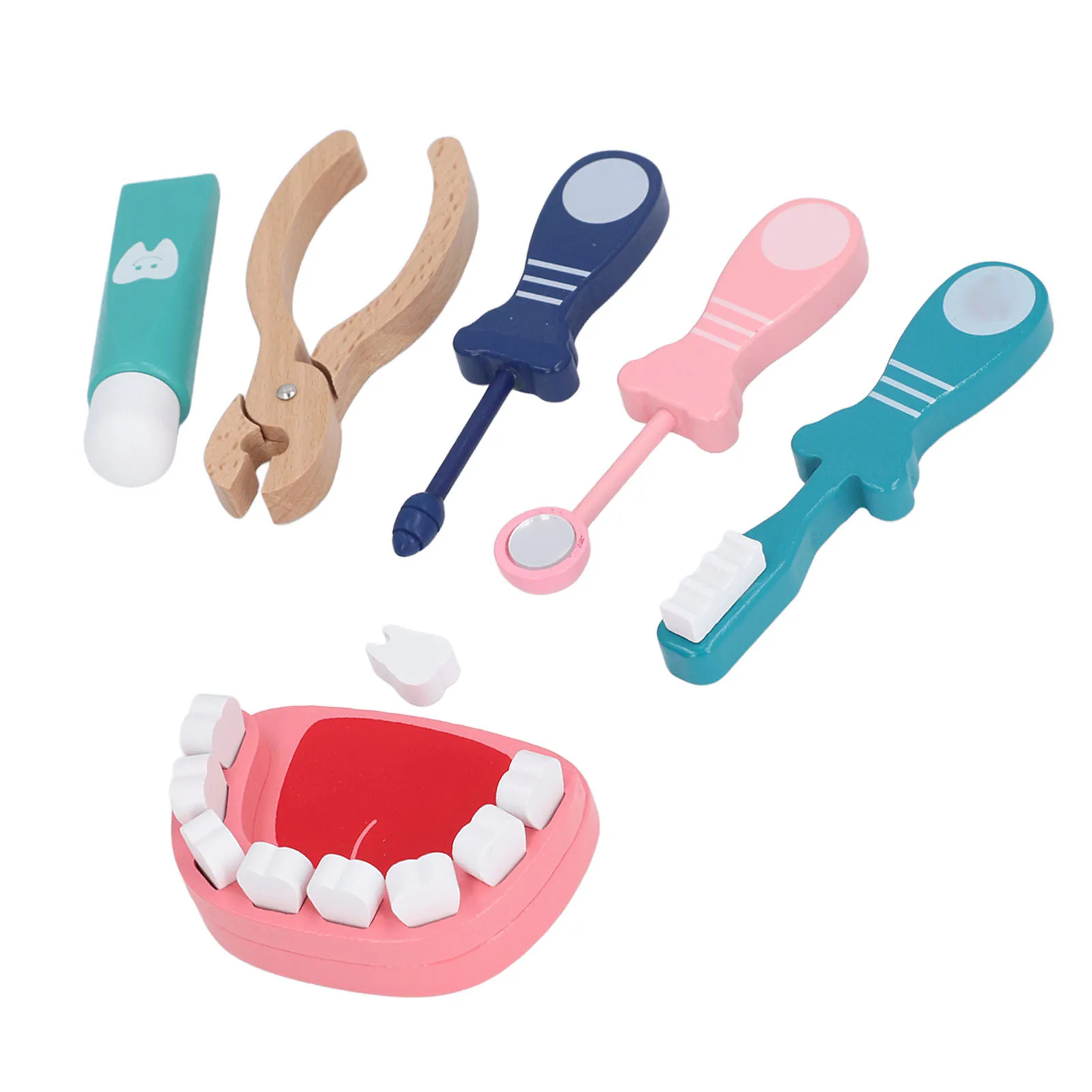 ZK40 Doctor Kit voor kinderen Educatieve simulatie Fantasierijke ontwikkeling Doctor Pretend Set Tandheelkunde