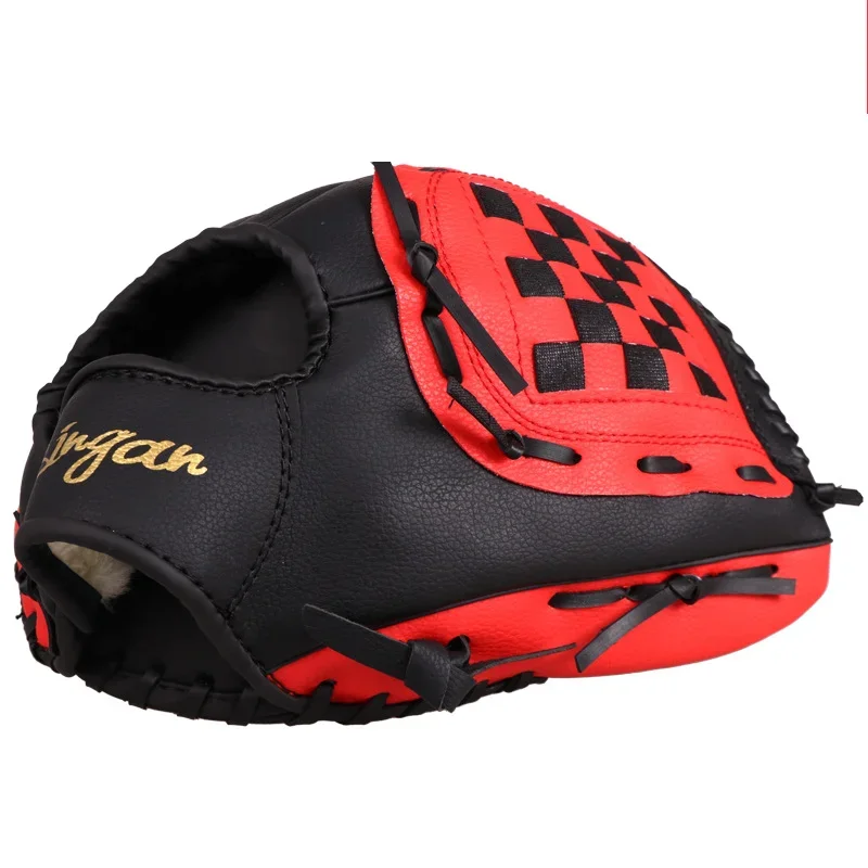 Newly Baseball Gloves Thickened Adults Softball Protective Catcher Gloves  PVC Wear-resistant Sports Hand Protective Gear