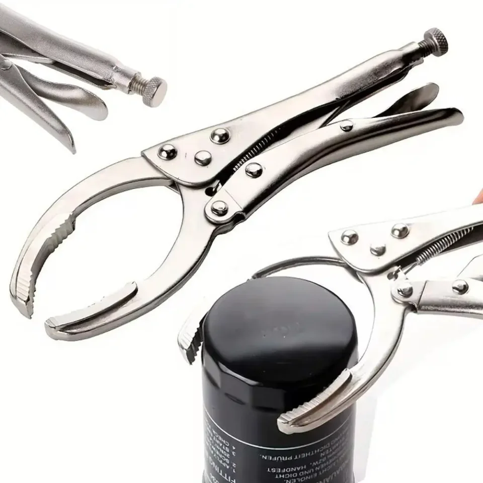 

Clamp Filter Wrench Oil Grid Wrench Oil Change Adjustable Multi-Function Engine Oil Filter Wrench Car Disassembly Tool Repair