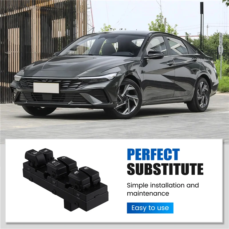 

Rare Power Window Switch For 2007-2010 Hyundai Elantra 93570-2H1109P 16Pins LHD Autodown Car Parts