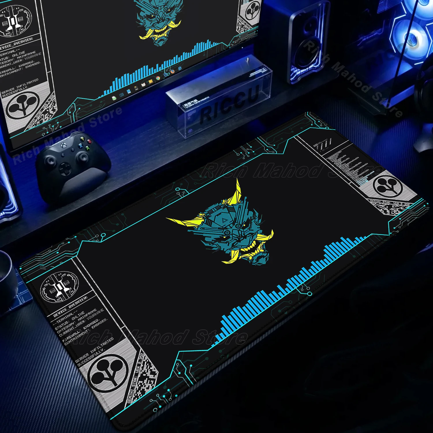 

Аниме Киберпанк Нескользящий большой коврик для мыши Ноутбук Резиновый настольный коврик Киберспорт Геймер Механическая клавиатура Коврик для мыши ПК Настольные аксессуары