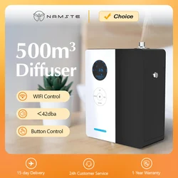 Namste 500m ³ Hotel Aroma Etherische Olie Diffuser Professionele Elektrische Aroma Diffuser Slimme Wifi Controle Kamer Geurverspreider