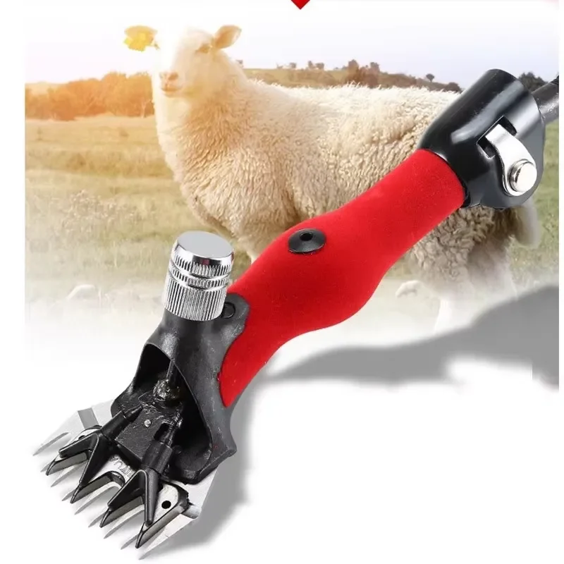 2026 Latest Rotate Flexible Shaft Electric Sheep Shearing Clipper for Goat Shears Machine with Blade Grinding Sharpener for
