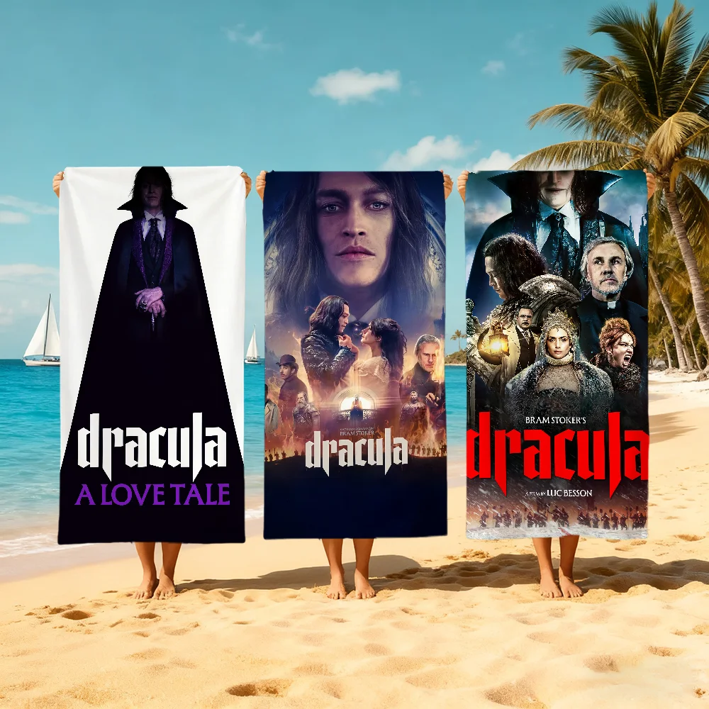 horror hot movie d-Dracula-a A Love Towel Beach Quick Dry Soft Pool Towels Gift for Travel Gym Shower Camping sports