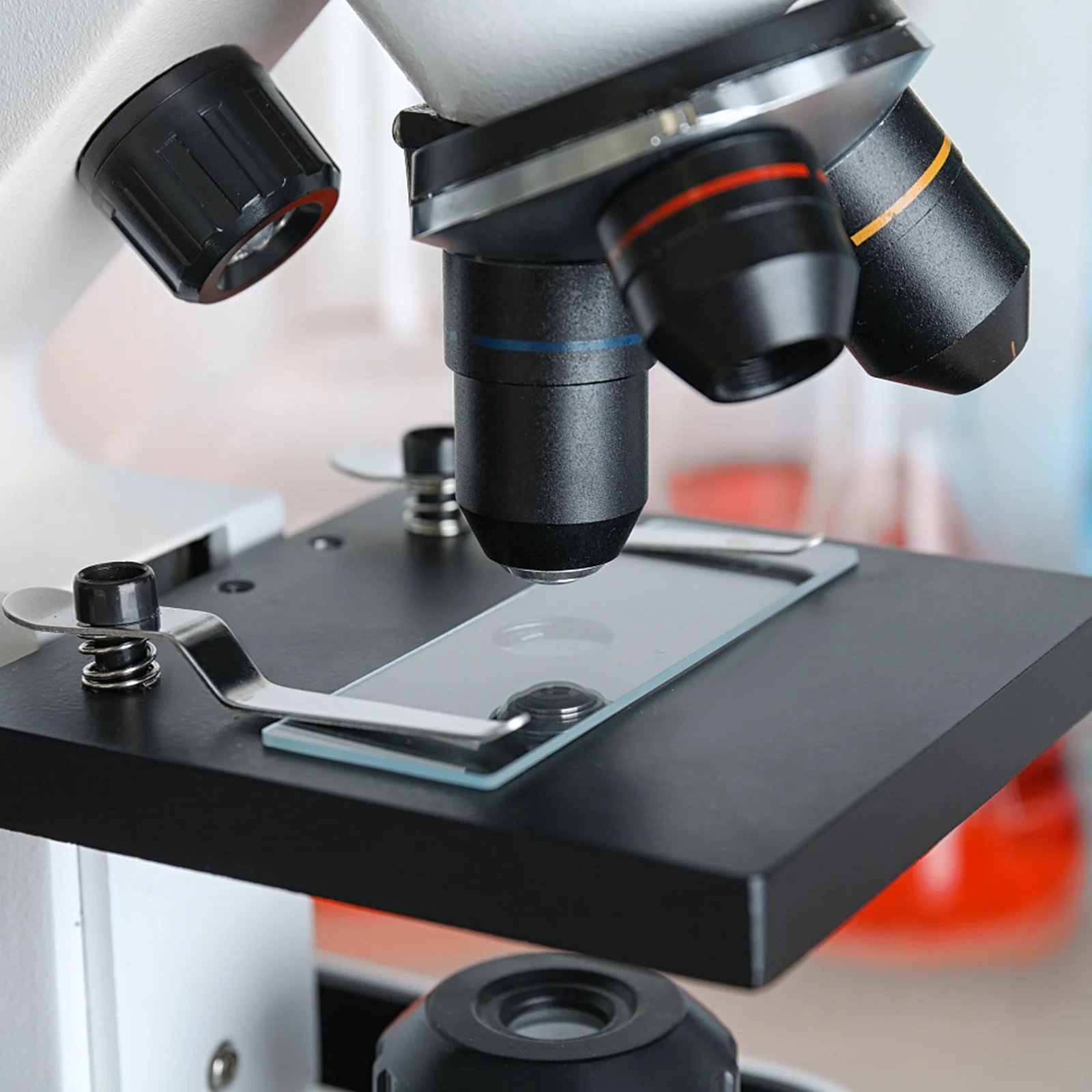 

100Pcs Transparent Glass Microscope Slides Blank for Biology Class Props Laboratory Supplies Microscope Slides