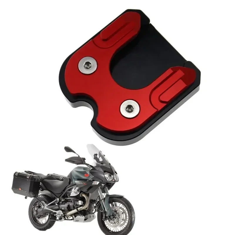 Per MOTO GUZZI 1200 STELVIO 8V STD / NTX 2008-2016 accessori MOTO cavalletto Sidestand Stand Extension ingranditore Pad -3