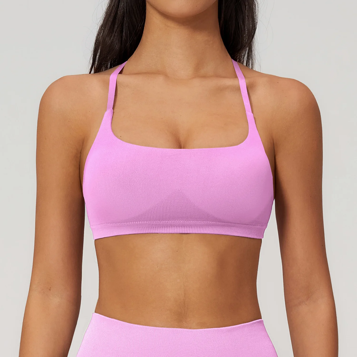 Summer Sexy Scrunch Sports Bra Gym Top Women Running Back Cross Top Sportswear Workout Underwear Fitness Workout Yoga Clothing 6