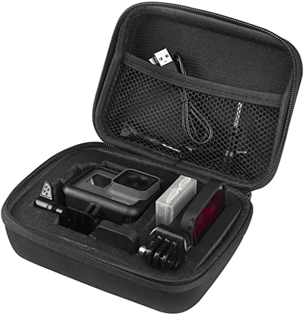 Custodia portatile piccola custodia per Action cam EVA per GoPro Hero 9 8 5 Black Box Go Pro Accessory