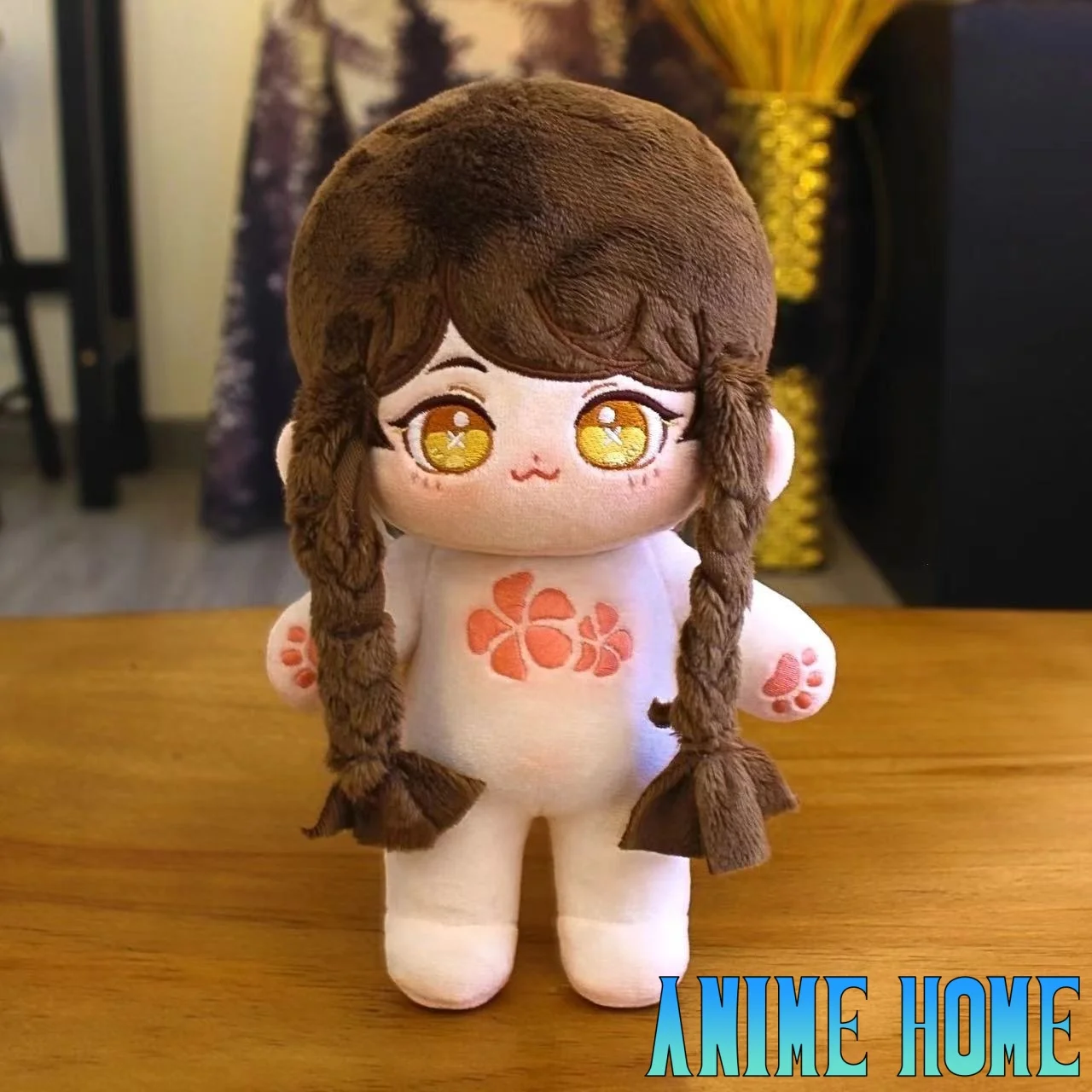 Plushie Game Identity V Emma Woods Gardener 20cm Doll Toy Body Plush Original Cartoon Cosplay W Kids Gift