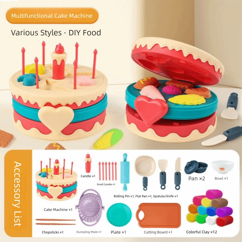 Set da gioco Tea Time Set da gioco da cucina simulato con custodia Fai finta di cucinare Bambini Fai finta di cucinare Giocattolo Tavolo interattivo Snack