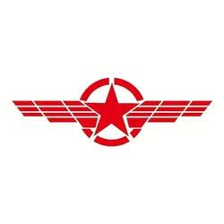 Car Strip Pentagram Waterproof After Close The Door Cover Glass Block Character Stickers