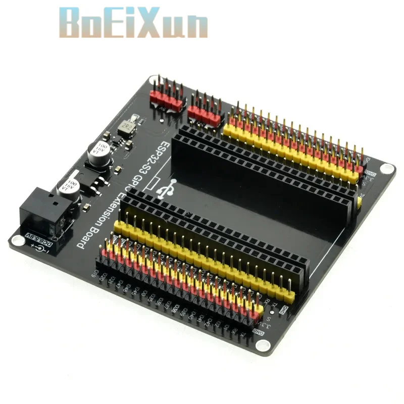 For ESP32-S3 GPIO Expansion Board 44-Pin Digital IO Module DC Powered IOT Development Board for Arduino IDE