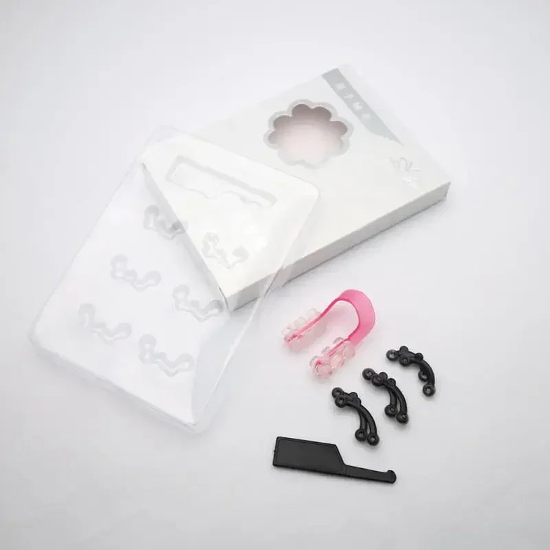 6Pcs/Set Beauty Nose Up Lifting Bridge Shaper Massage Tool No Pain Nose Shaping Clip Clipper Women Girl Massager 3 Size