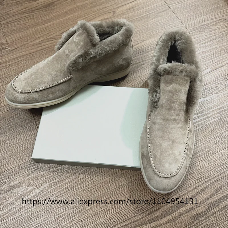 للجنسين الباردة واقية الشتاء عالية أعلى أحذية نسائية غير رسمية الصوف الثلوج الأحذية جلد الغنم الرجال الأحذية النسائية حذاء من الجلد