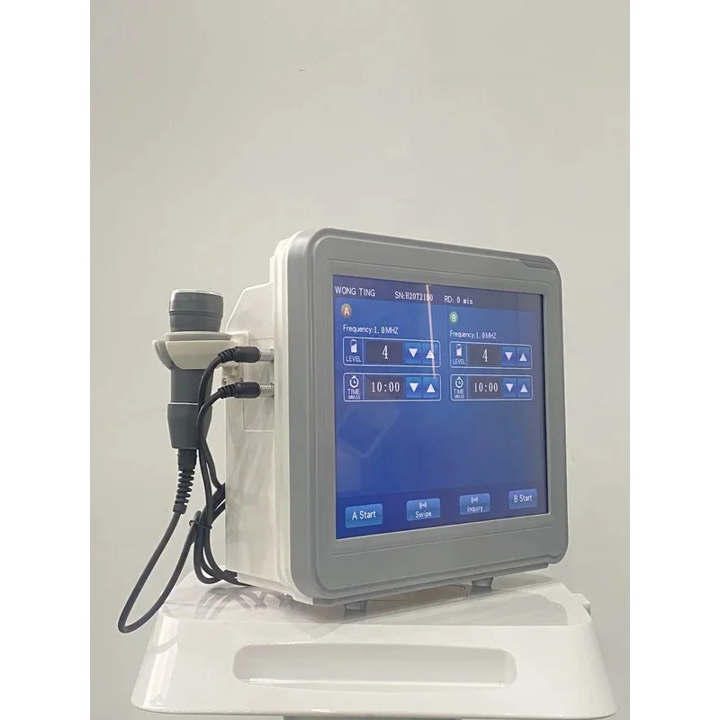 Ultrasound Physiotherapy Electromagnetic Medical Pain Relief Therapy Device Deep Penetration Hyperthermia Beauty Instrument for