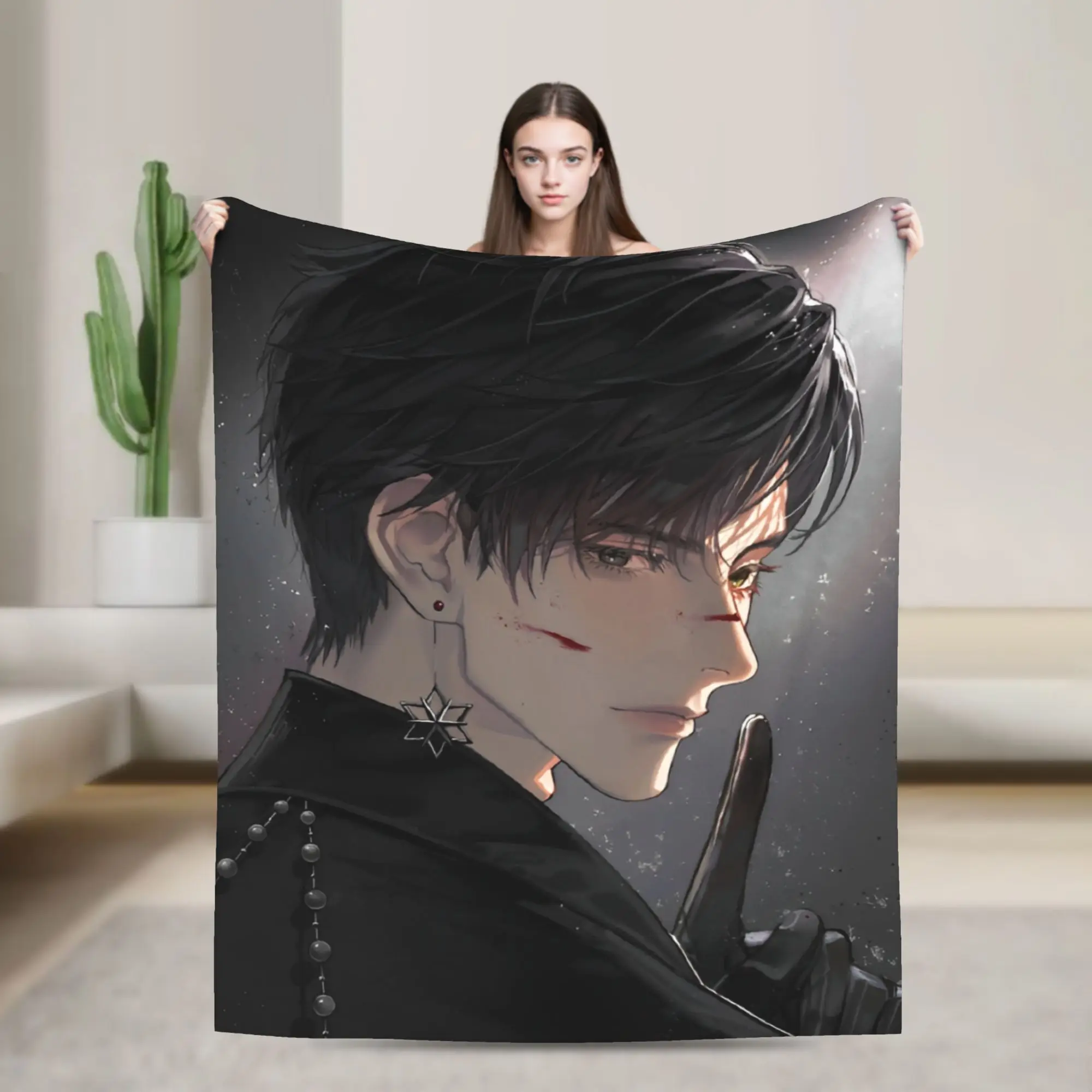 Love and Deepspace Game Print Blanket For Men Women Super Soft Warm  Throw Blankets for Sofa 50x60 Inches Multi-size
