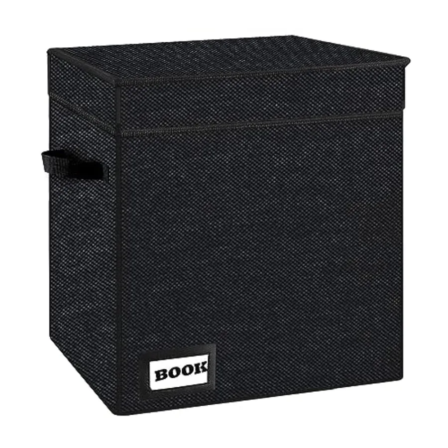 

Short Box, 11.8" X 9.8" X 7.8", Holds 100-120 Collection Book, Heavy Duty Comic Collection Gift Bin Container Holder Shelf