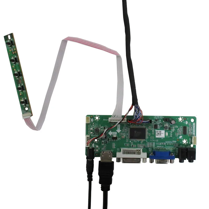 شاشة LCD لوحة تحكم سائق ل 17.3 بوصة B173RW03 V0 B173RTN01.2 LVDS VGA DVI HDMI