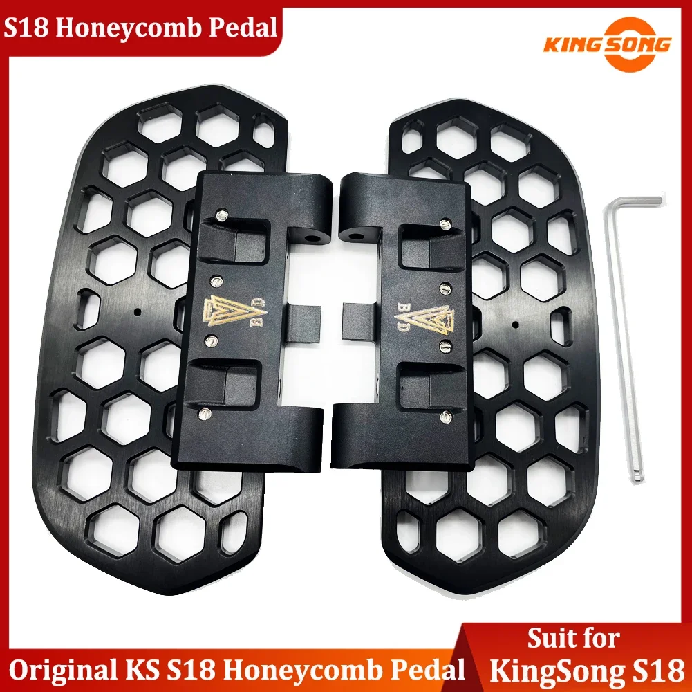 Original KingSong KS S18 Accessories KS S18 Honeycomb Pedal Spare Part for KingSong KS 18 Electric Wheel S18 EUC Honeycomb Pedal