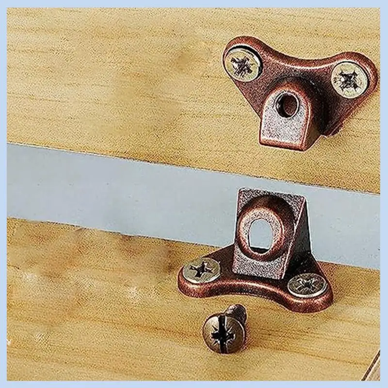 MLGB-20PCS Removable Combination Butterfly Corner Code Angle Corner Brackets (Red Bronze)