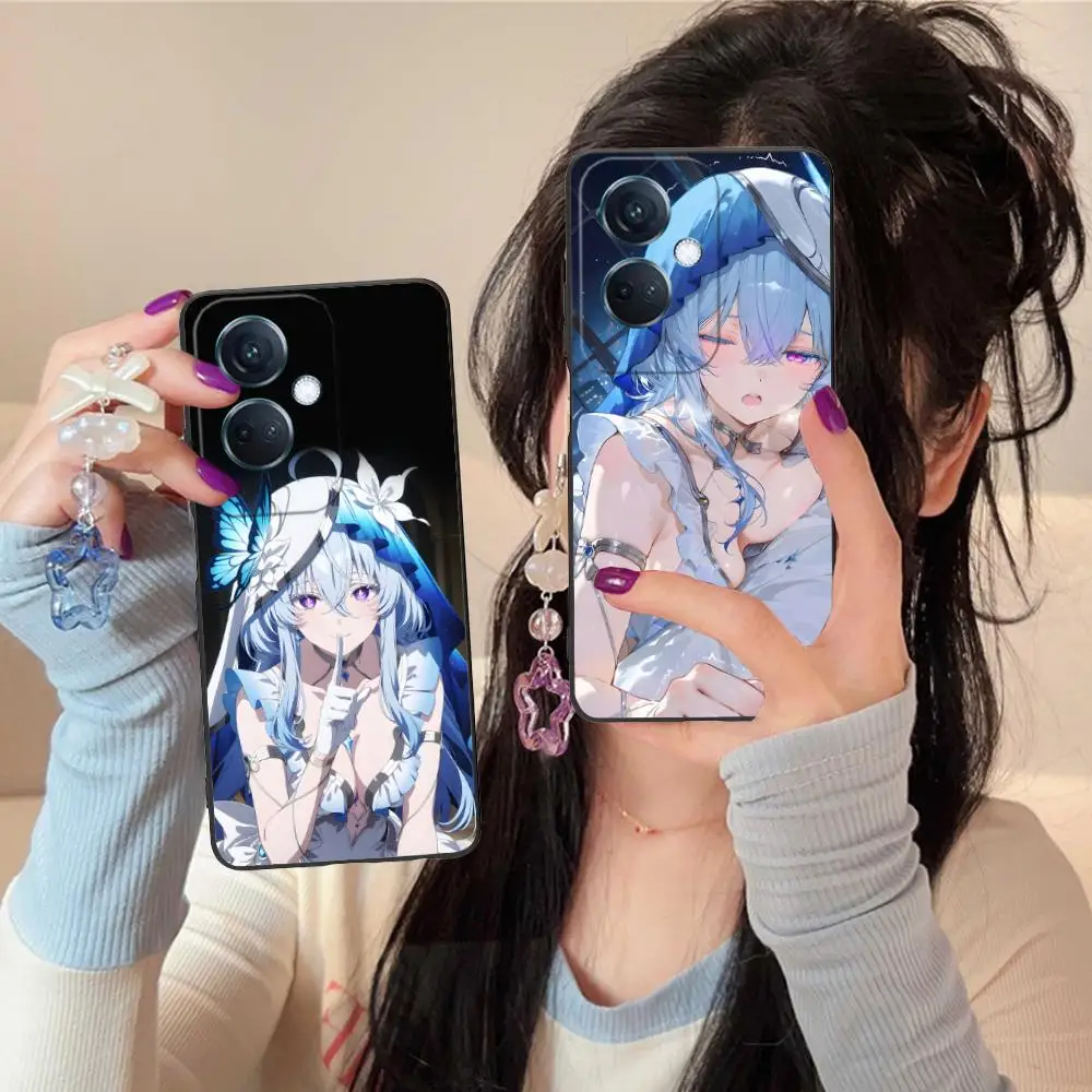 Wuthering موجات Shorekeeper جراب هاتف ل ممن لهم رينو 14 13 12 11 10 9 8 7 6 5 F T Pro 5G غطاء الطباعة الملونة غطاء فاخر #3