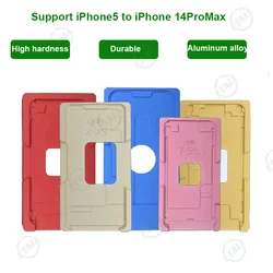 Precision LCD Screen Alignment Mold For iPhone 5 to iPhone 15Pro Max LCD Outer Glass Location Mould LCD Repair Position Mold