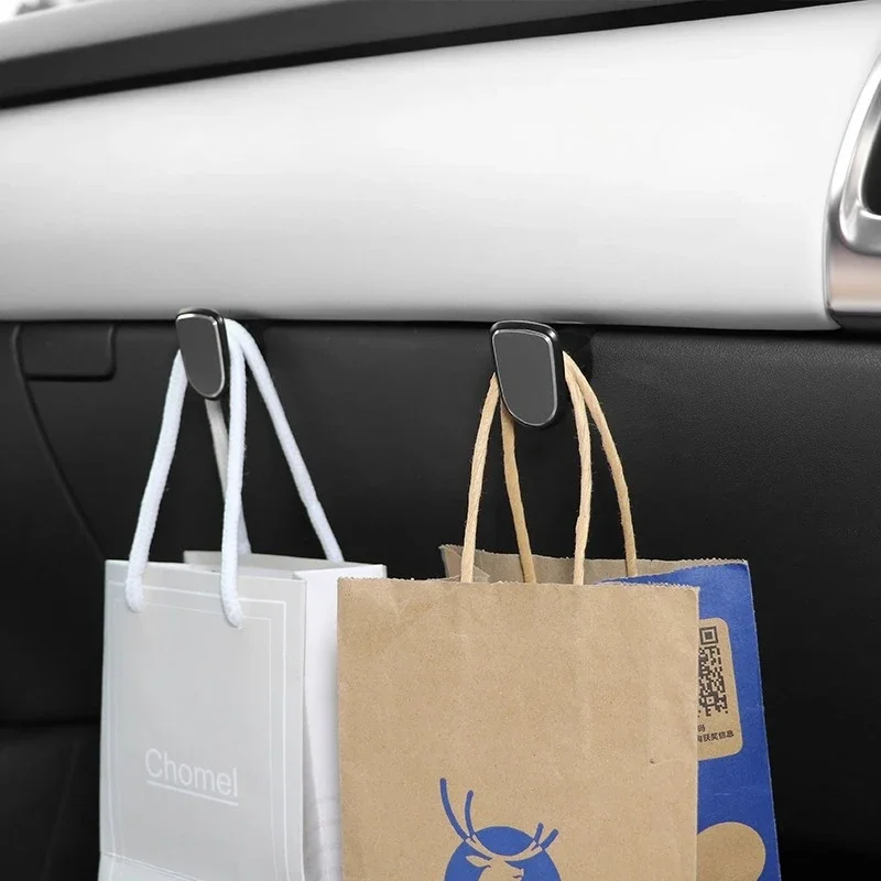 Car Retractable Adjustment Passenger Glove Box Hook Car Front Hook Multifunctional Universal Storage Accessories