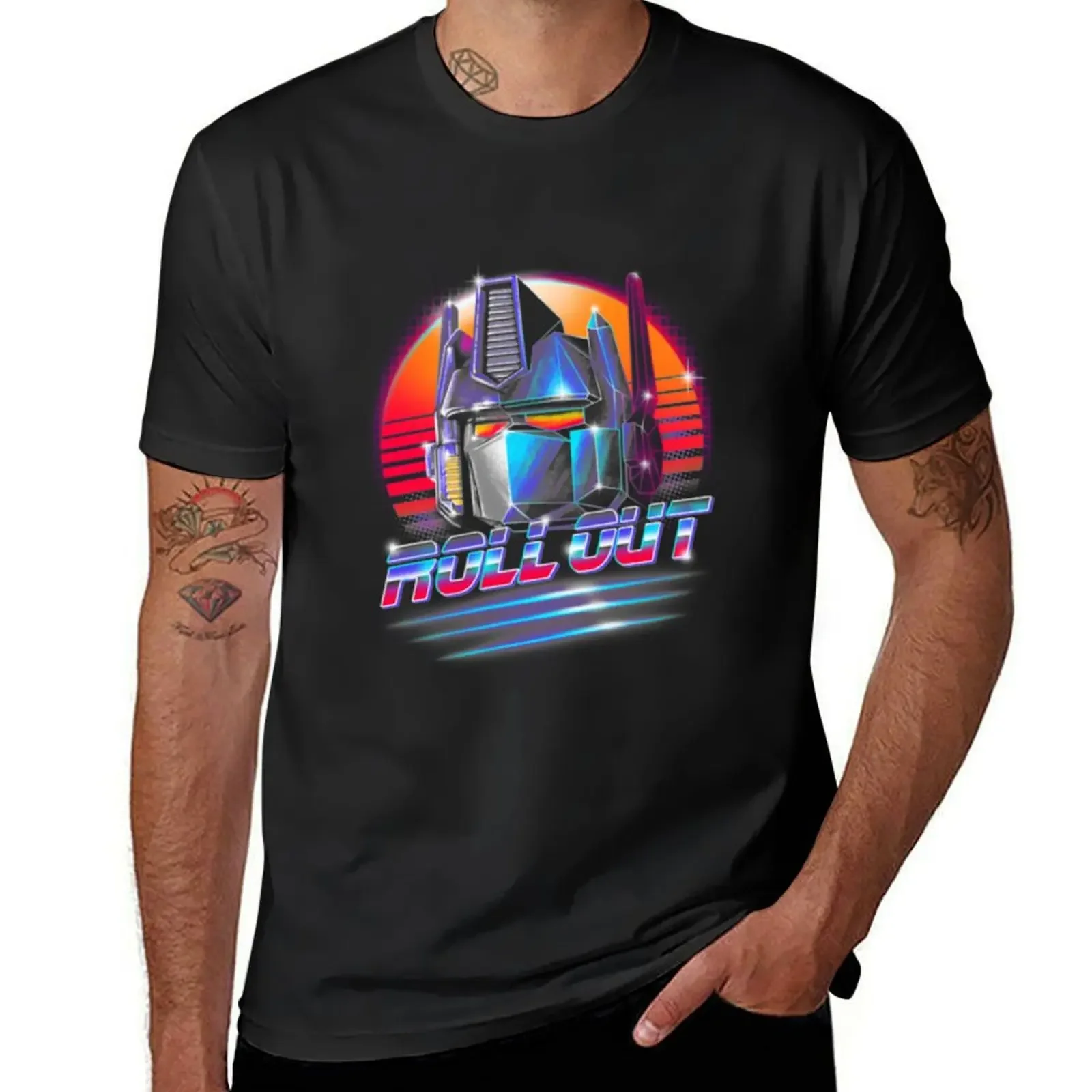 Roll out T-Shirt customs graphics mens t shirts