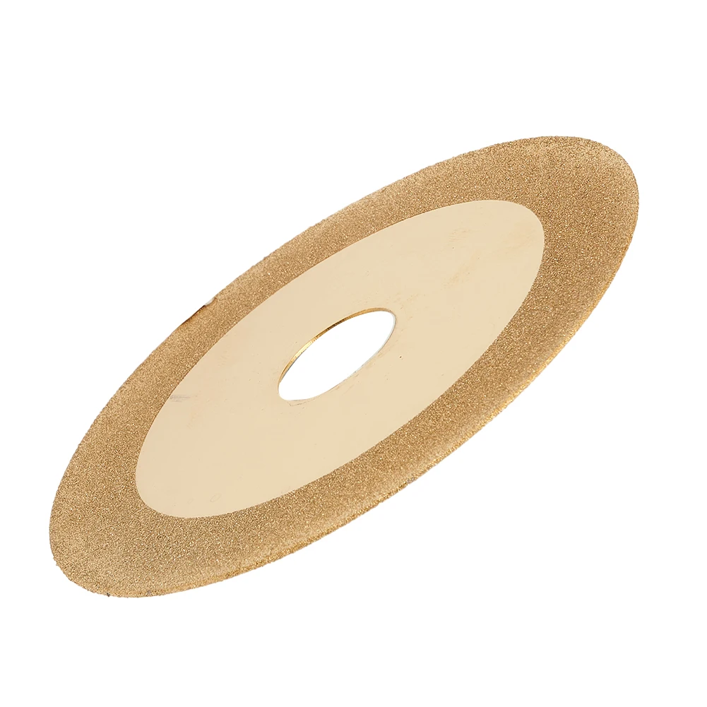 Grinding Wheel Carbon Steel Titanium Coating 100mm Discs Gold For Carbide Stone Angle Grinder Cutting Practical