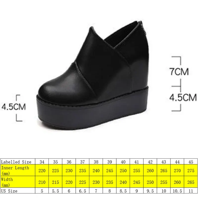 Fujin 11.5cm Microfiber Platform Wedge Sneaker Women Shoes Hidden Heels Women Ankle Boots Autumn Spring Winter Plush Warm Boots