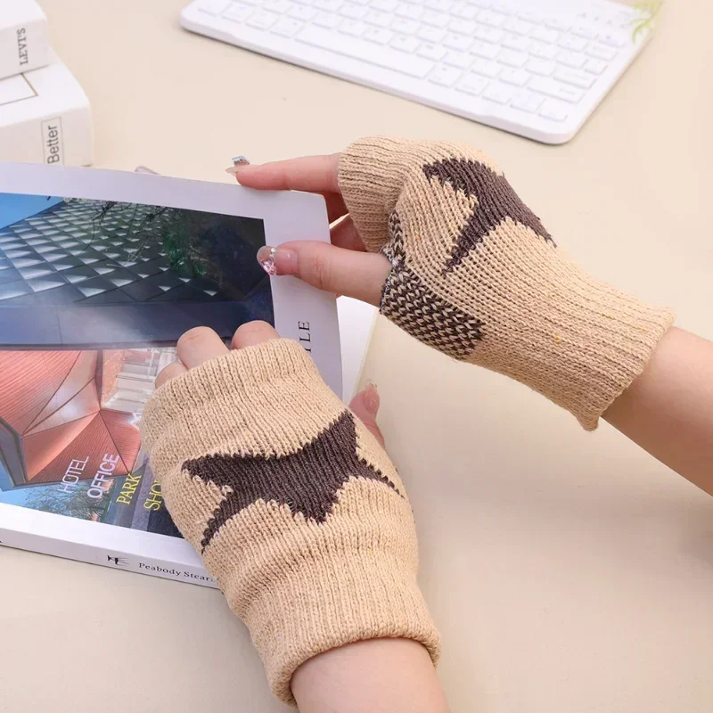 Thumbnail 3 - #64 New Knitted Winter Gloves Arrivals