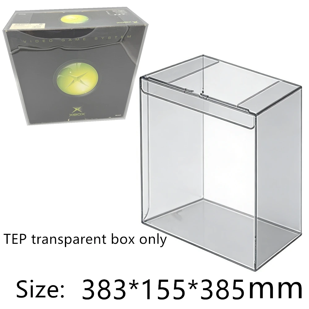 

Transparent Box Protector For First Generation Xbox Collect Boxes TEP Storage Game Shell Clear Display Case
