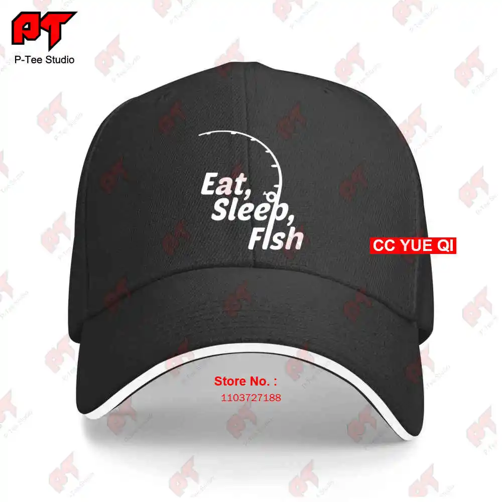 

Eat Sleep Fish Baseball Caps Truck Cap 0P8P