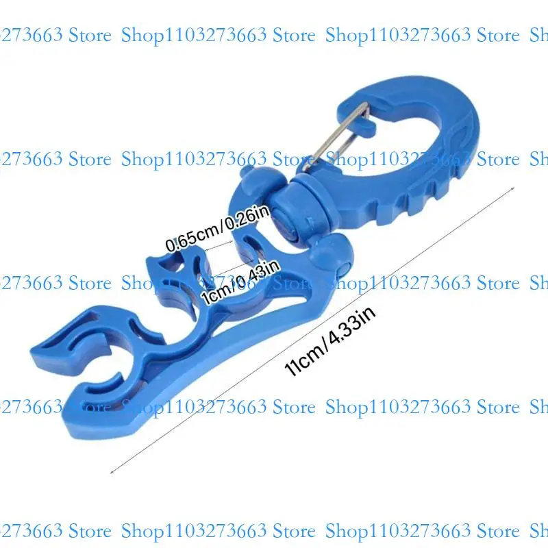 r6fe 다이빙 호스 홀더 클립 스쿠버 호스 클립 스쿠버 다이빙 스노클링 지속