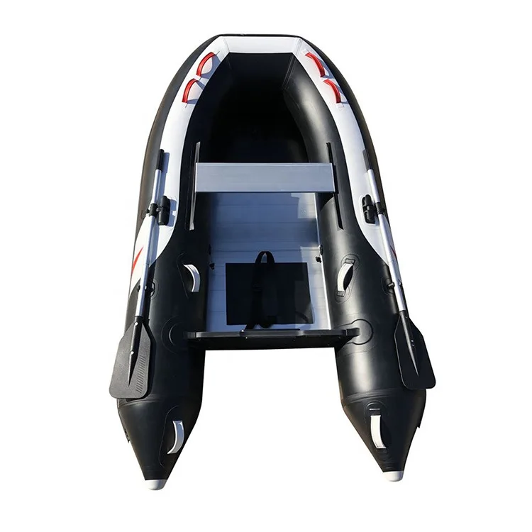 Barca a remi gonfiabile per zattera di salvataggio gonfiabile da pavimento in alluminio economica